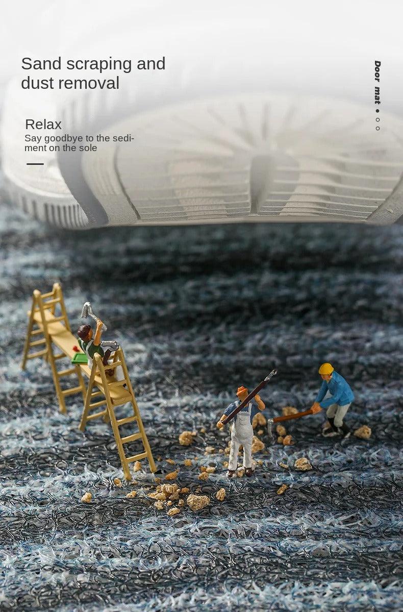 RYNX | Modern Anti-Slip Entrance In Pvc – Nordic Style And Sand Elimination