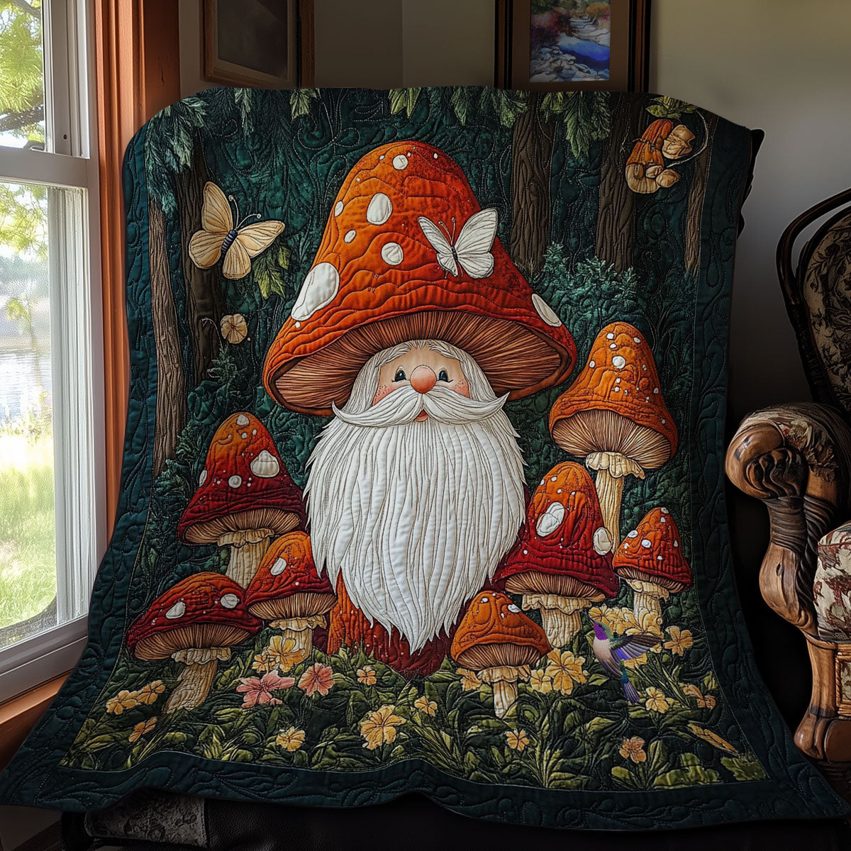 Rynx | Mushroom Gnome Blanket