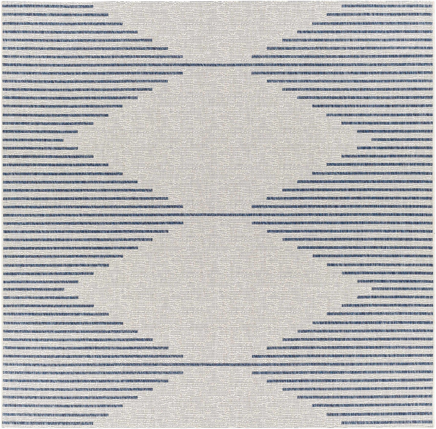 Rynx | Blue and Cream Outdoor Carpet