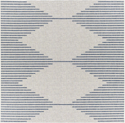 Rynx | Blue and Cream Outdoor Carpet