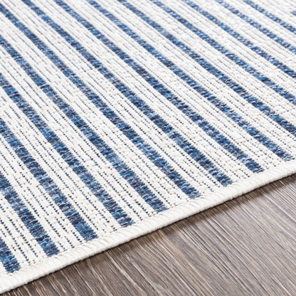 Rynx | Blue and Cream Outdoor Carpet