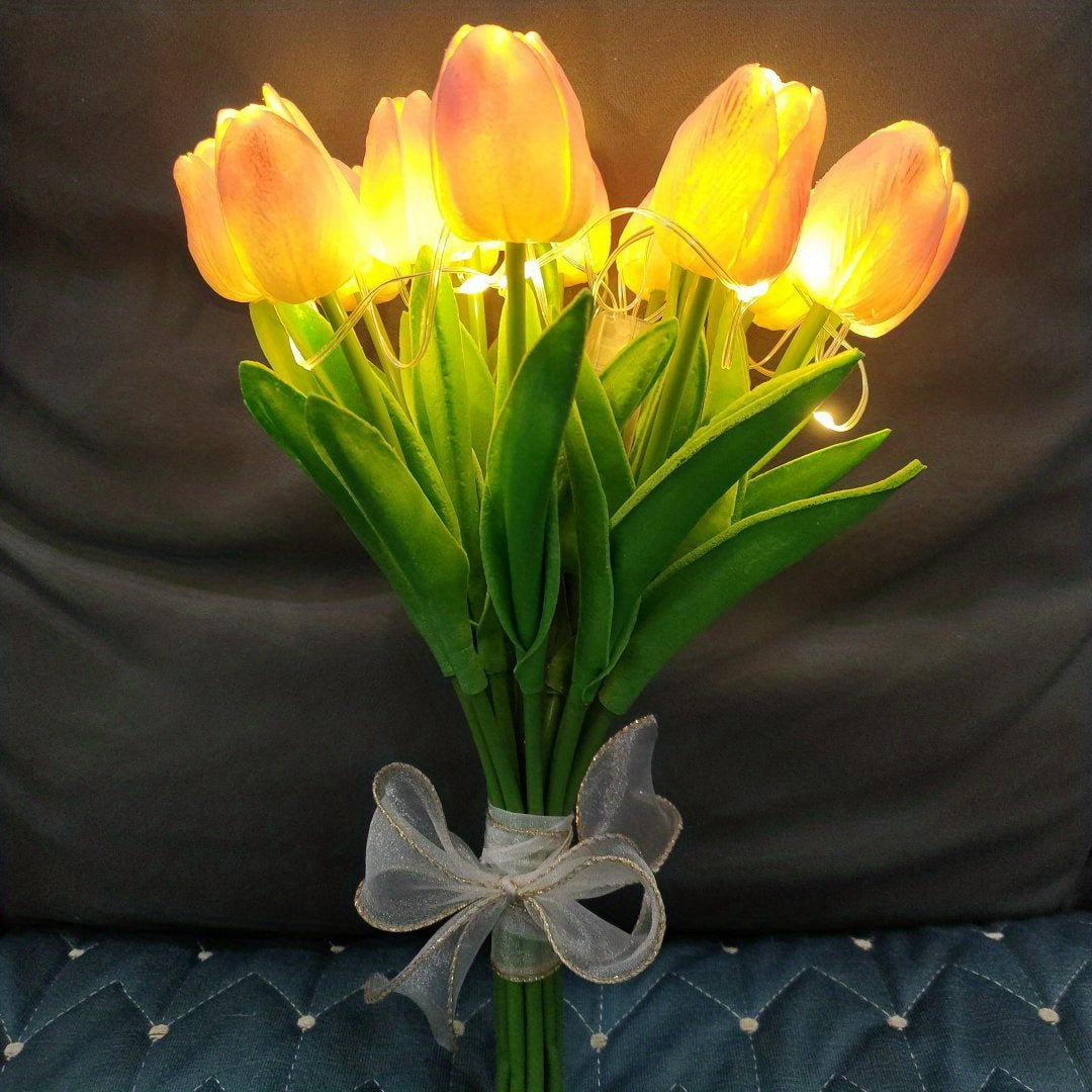 Rynx | Tulip Lamp - LED Bouquet Night Light for Room Decoration