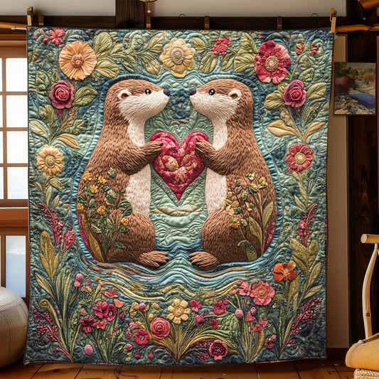Rynx | Otterly Adorable Love Quilt