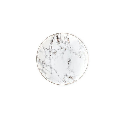 Rynx | 8/10 Inch Marble Ceramic Dinner Plates
