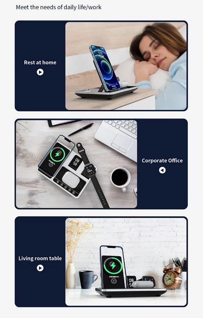RYNX | Charger – 4-in-1 Wireless Charging Station