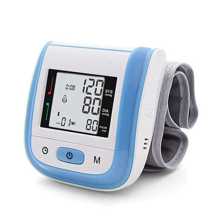 Rynx | Digital wrist blood pressure monitor heart rate pulse meter measure