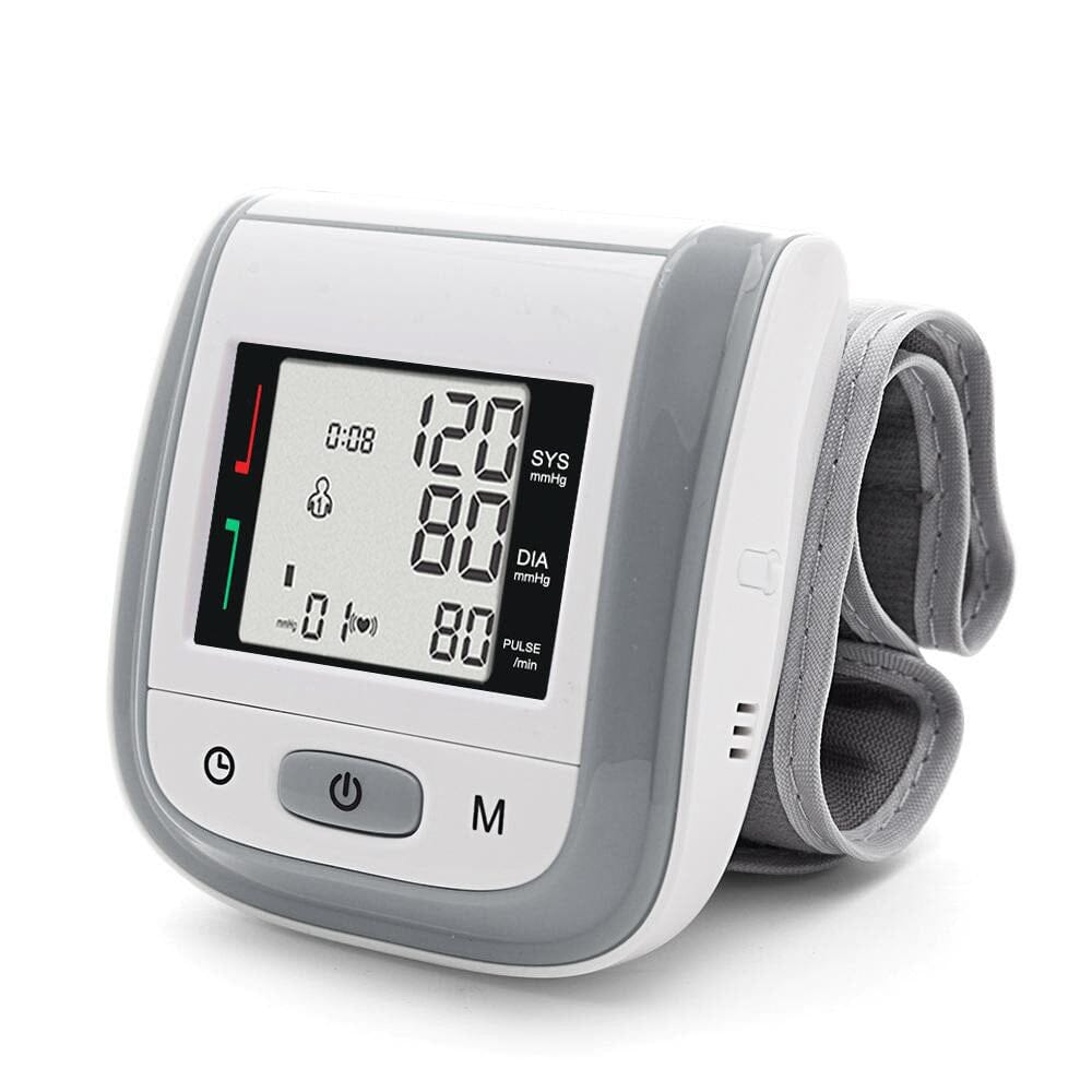 Rynx | Digital wrist blood pressure monitor heart rate pulse meter measure