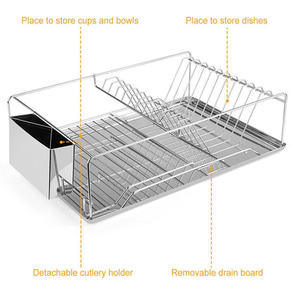 Rynx | Dish Rack Stainless Steel