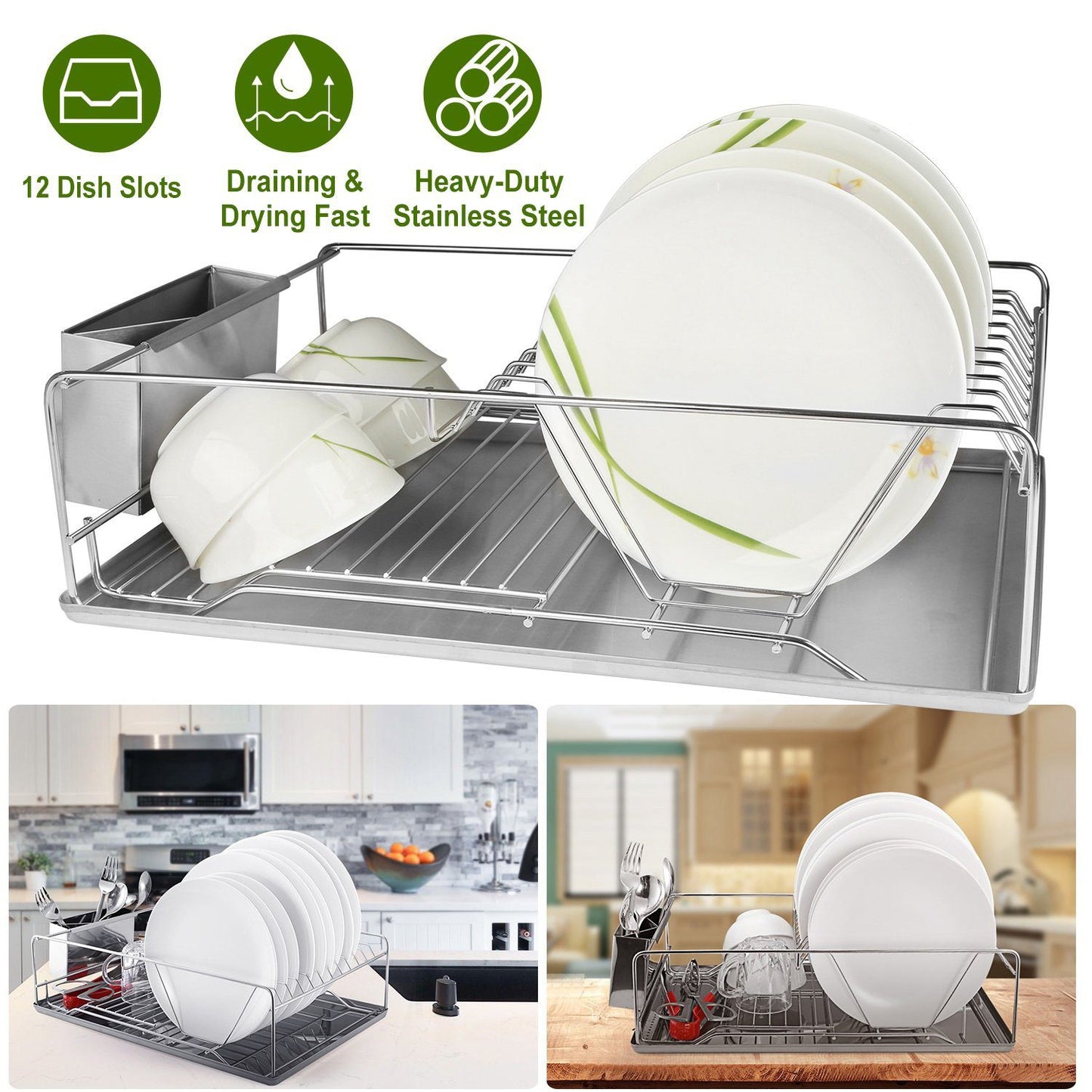 Rynx | Dish Rack Stainless Steel