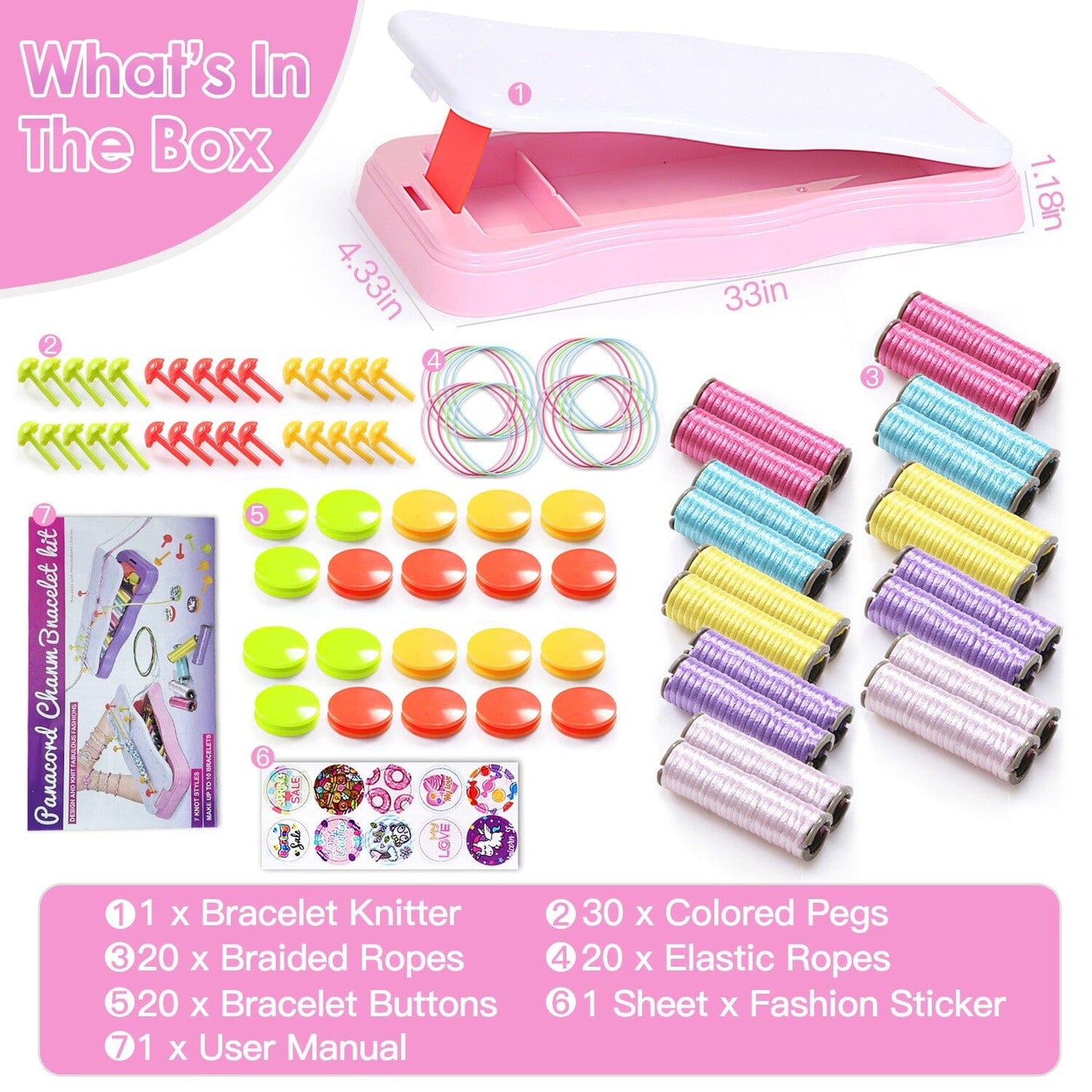 Rynx | DIY Bracelet Making Set for Kids
