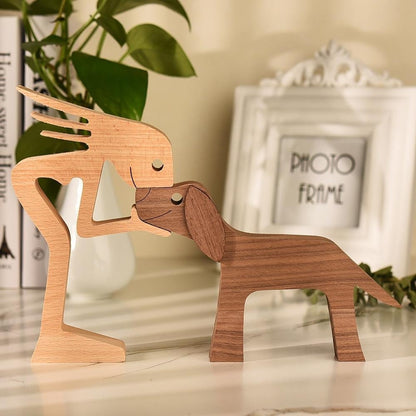 Rynx | Hand-carved Dog Figurine - HeartBond