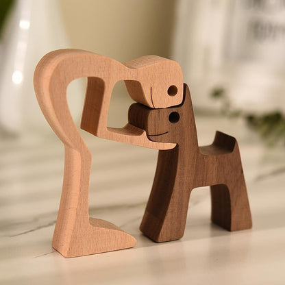 Rynx | Hand-carved Dog Figurine - HeartBond