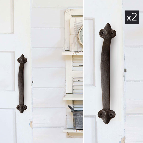 Rynx | *HUGE* Iron Door Handle Set of 2