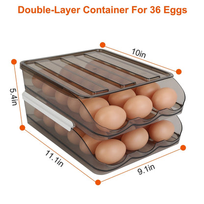 Rynx | Double layer egg storage for refrigerator