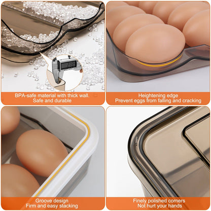 Rynx | Double layer egg storage for refrigerator