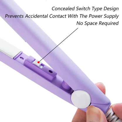RYNX | 2-In-1 Ceramic Mini Curling Iron