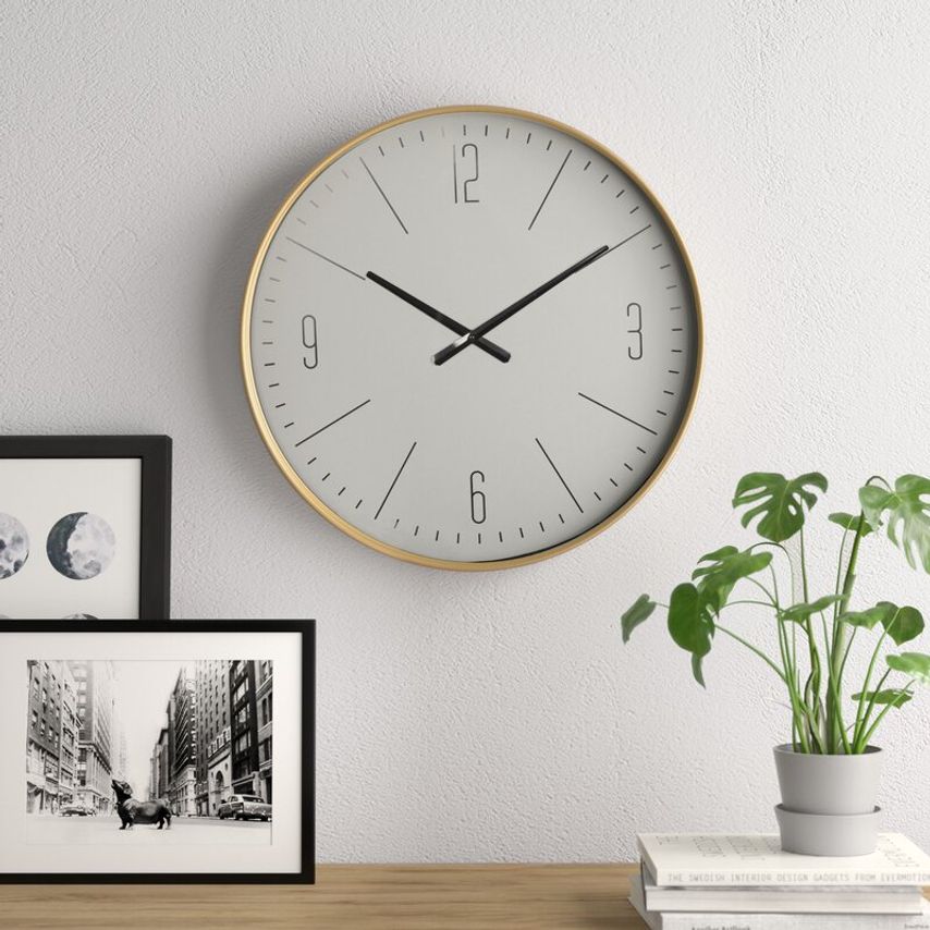 Rynx | Golden Simplicity Alarm Clock