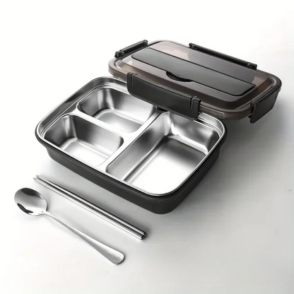 Rynx | Leak-proof lunchbox made of stainless steel with 3/4 compartments
