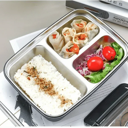 Rynx | Leak-proof lunchbox made of stainless steel with 3/4 compartments