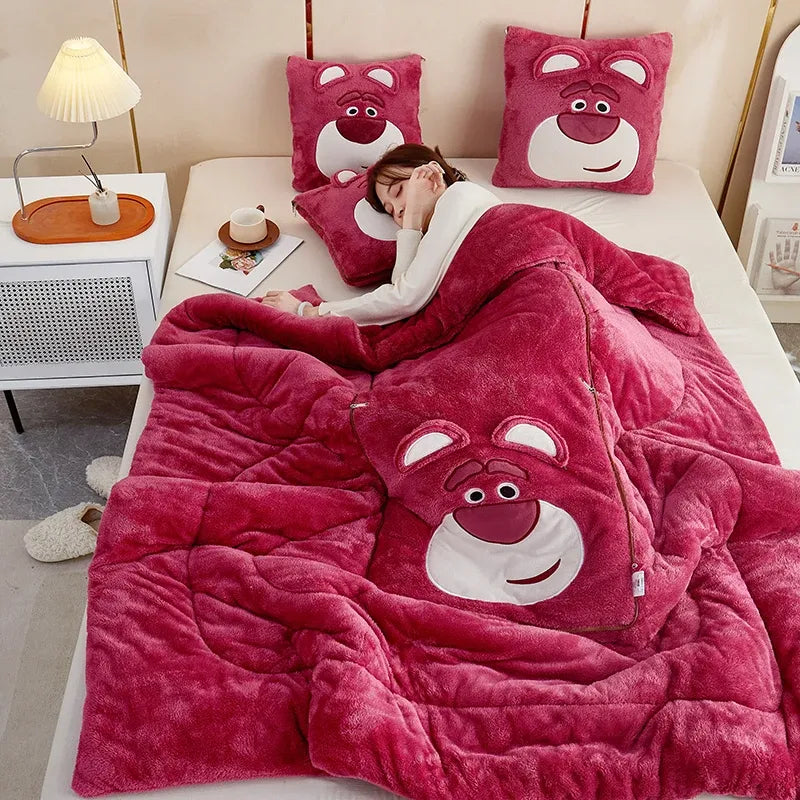 RYNX | Luxury Blanket And Pillow Set For Ultimate Comfort
