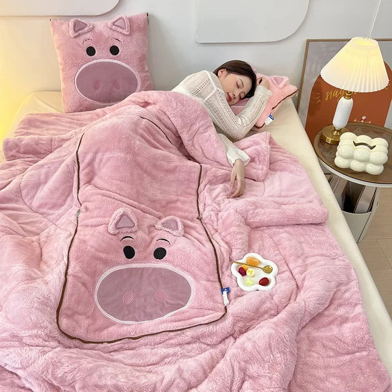 RYNX | Luxury Blanket And Pillow Set For Ultimate Comfort