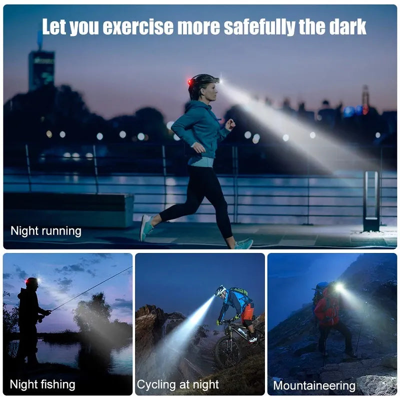 RYNX | Rechargeable Waterproof LED Headlamp