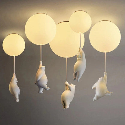 Rynx | Hanging Bears Balloon Lamp