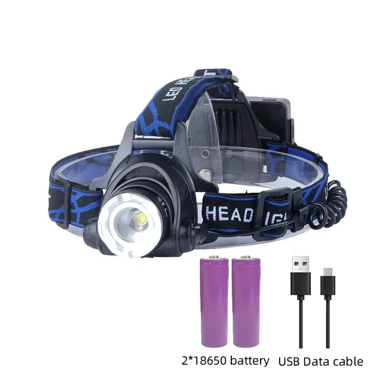 RYNX | Rechargeable Waterproof LED Headlamp