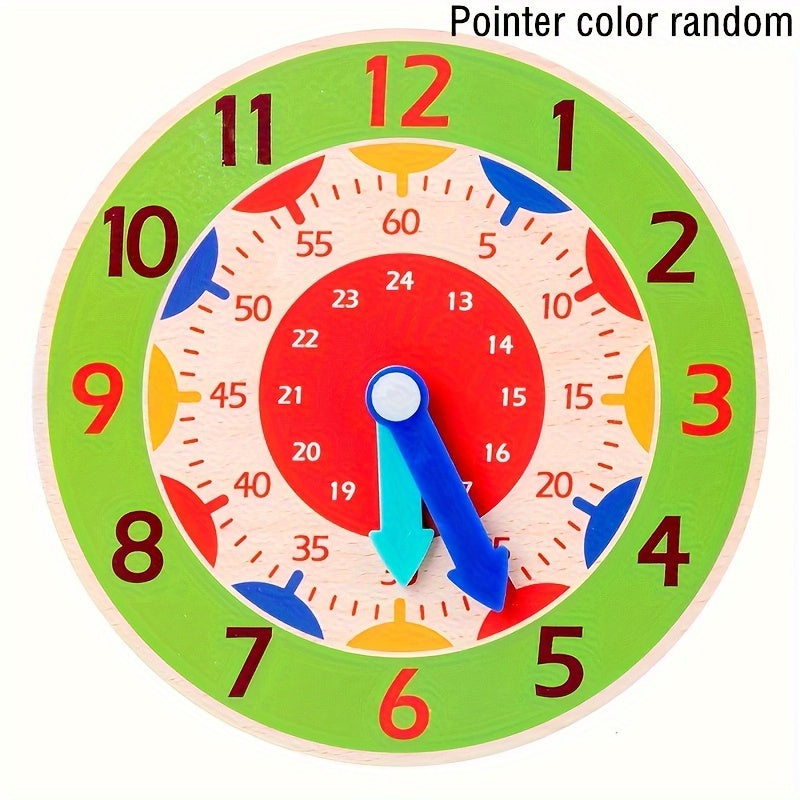 Rynx | Three Educational Clock - Play Clock for Kids to Learn Time, Perfect for Christmas and Halloween Gifts