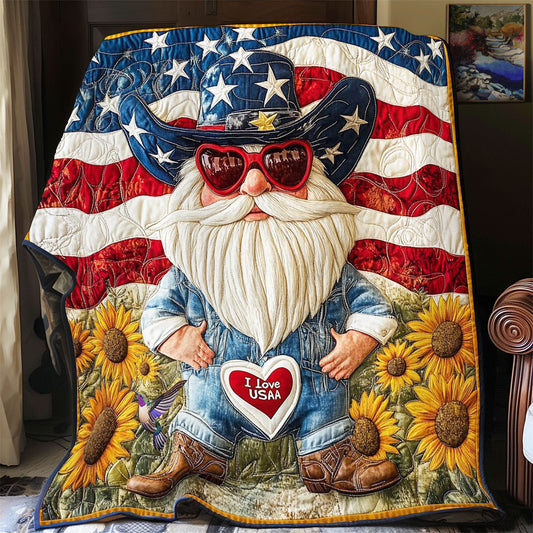 Rynx | Sunflower Cowboy Gnome Quilt