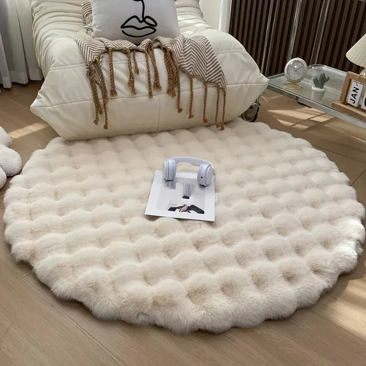 Rynx | EmberCircle - Warm and elegant round rug