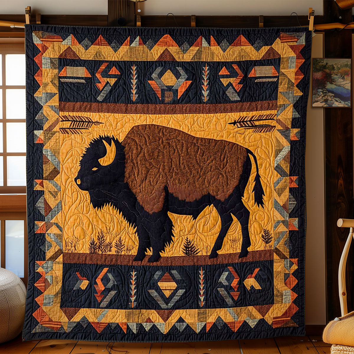 Rynx | Golden Bison Quilt