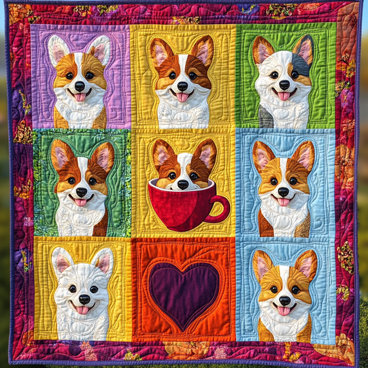 Rynx | Corgi Bliss Blanket
