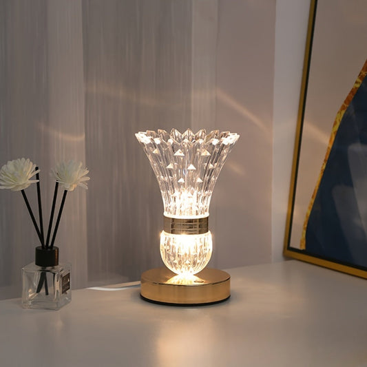 Rynx | VaseLight - LED Crystal Table Lamp with Dimmable Ambiance