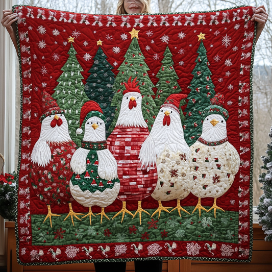 Rynx | Cute Christmas Chicken Costumes Quilt