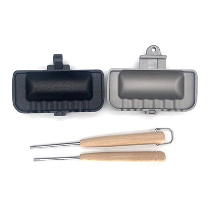 Rynx | Double-sided sandwich pan – Non-stick aluminum breakfast roaster