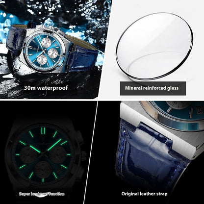 Rynx | New Multi-functional Men's Watch Belt Ultra-thin Quartz Watch