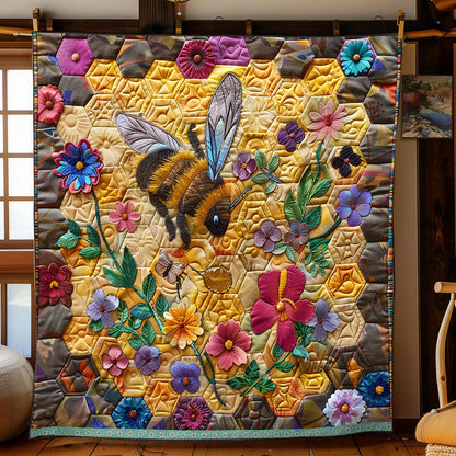 Rynx | Floral Beehive Quilt