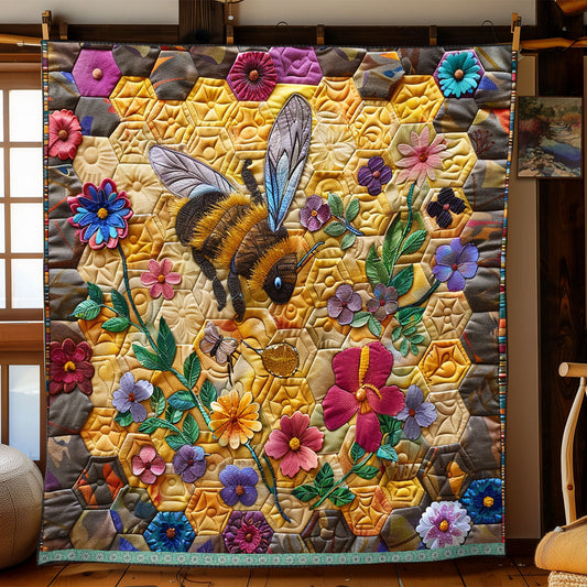 Rynx | Floral Beehive Quilt