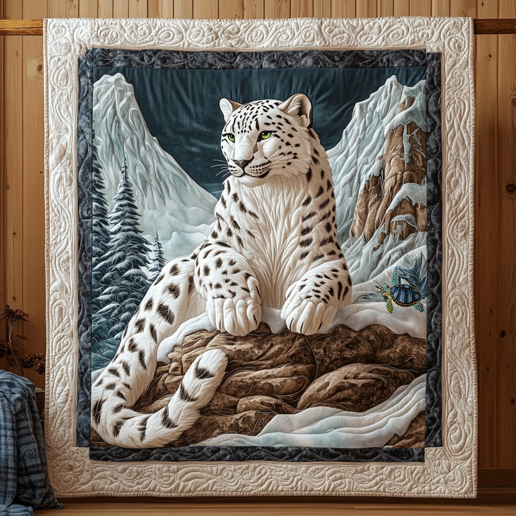Rynx | Snow Leopard Quilt