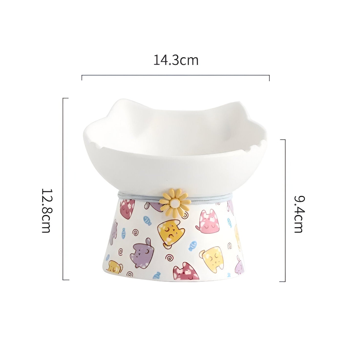 Rynx | High-Quality Ceramic Cat Bowl