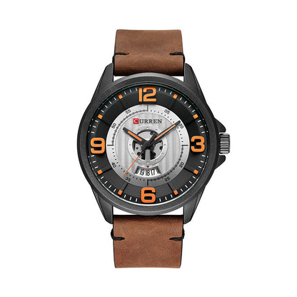 Rynx | Men's sports casual belt points watch in stainless steel