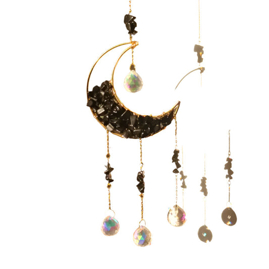 Rynx | LunaPrism Dreamcatcher – Enchanting Moonlight Decoration for Peaceful Spaces