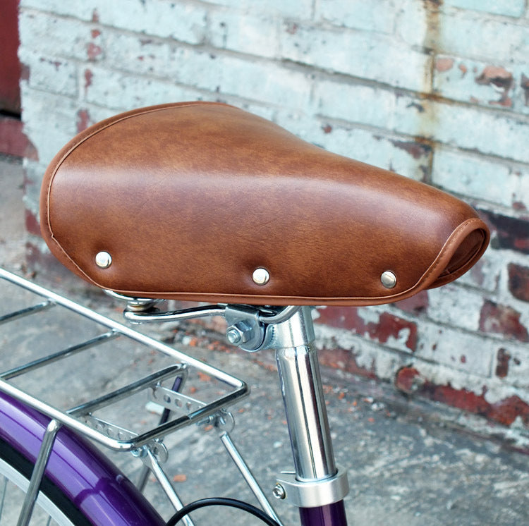 Rynx | Retro Bike Seat PU Leather Cushion