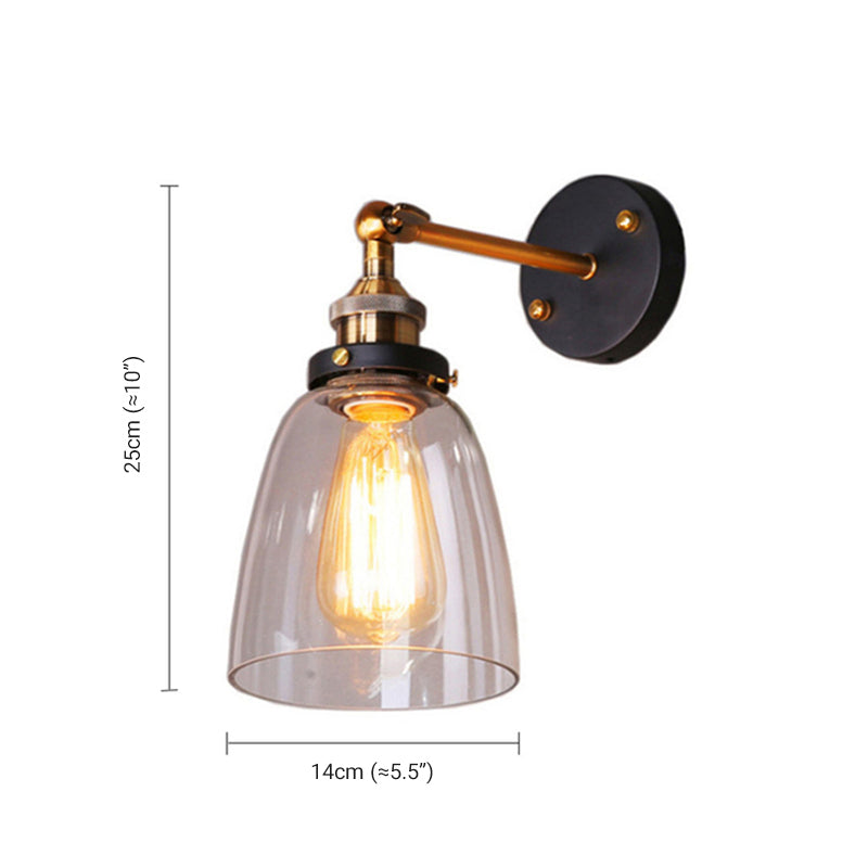 Rynx | NoirLuxe - Modern LED Wall Lamp Black/Gold