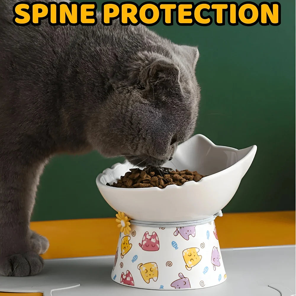 Rynx | High-Quality Ceramic Cat Bowl