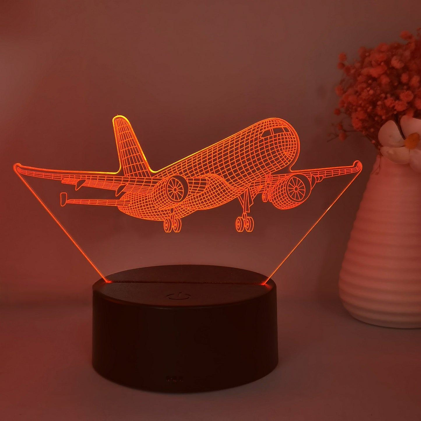 Rynx | SkyGlow - 3D Fly Acrylic Night Light with USB, LED Table Lamp