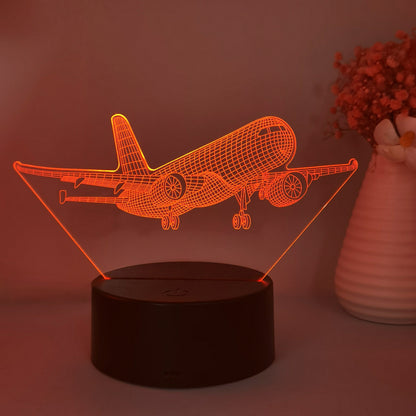 Rynx | SkyGlow - 3D Fly Acrylic Night Light with USB, LED Table Lamp