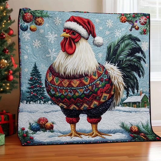 Rynx | Santa Chicken Quilt