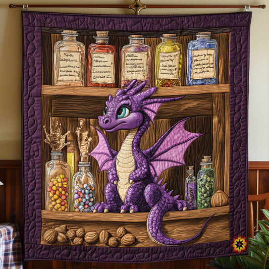 Rynx | Purple Dragon Blanket